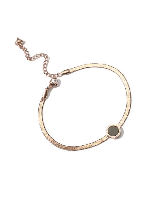 Fashionable Rose Gold Anklet
