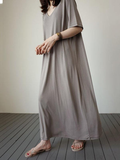 Loose Comfortable Simple Long Dress