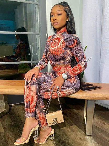 Printed Yoga Suits