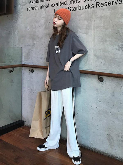 2019 New Loose Cool Chic Printed T-Shirt