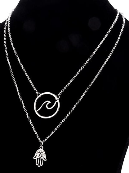 Alloy Silver Fashion Necklaces Accessories