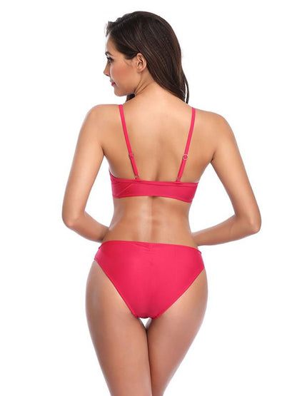 Knot Top Bikini Set