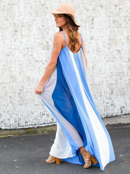 Strapless Long Beach Dress
