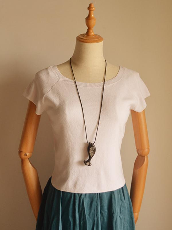 Vintage Fish Pattern Necklace