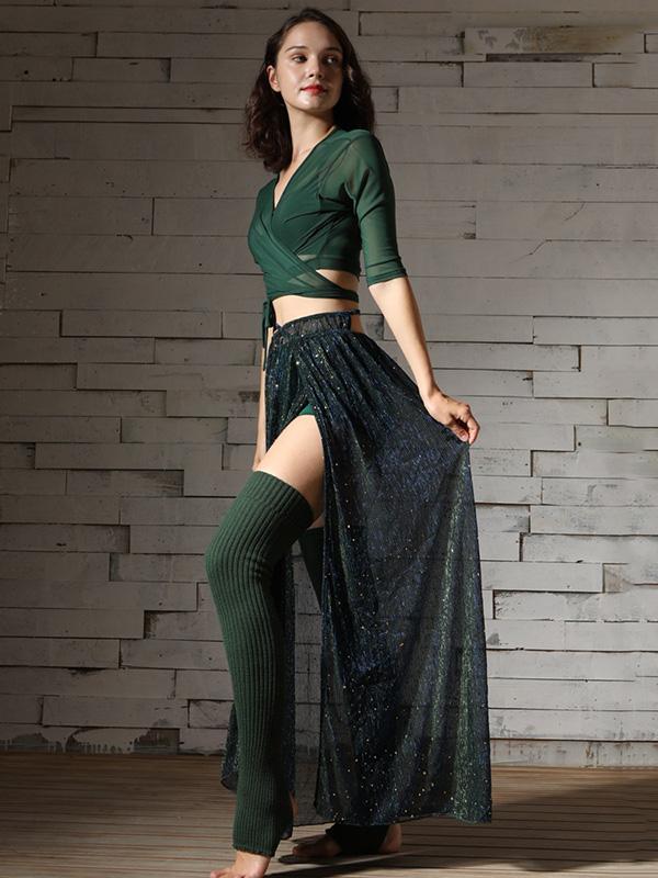 Solid Warm Leg Guard Stocking