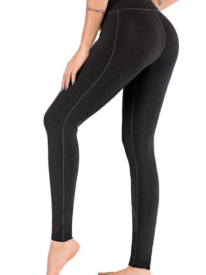 Pocket Solid Yoga Leggings