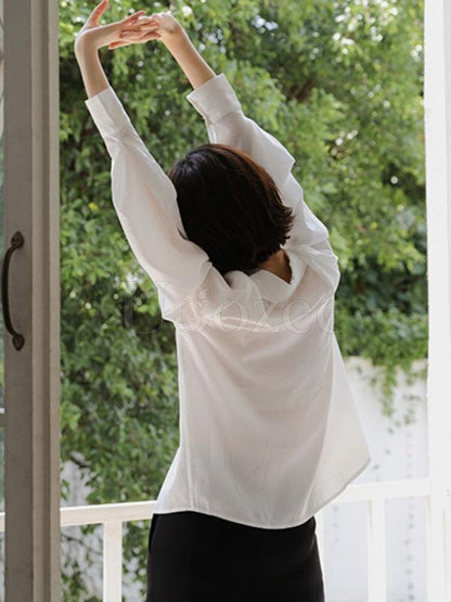 Retro Puff Sleeve Shirt