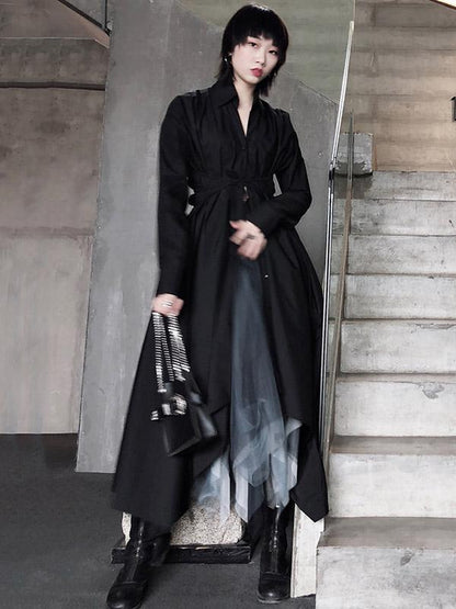 Cool Designed Irregular Long Dress
