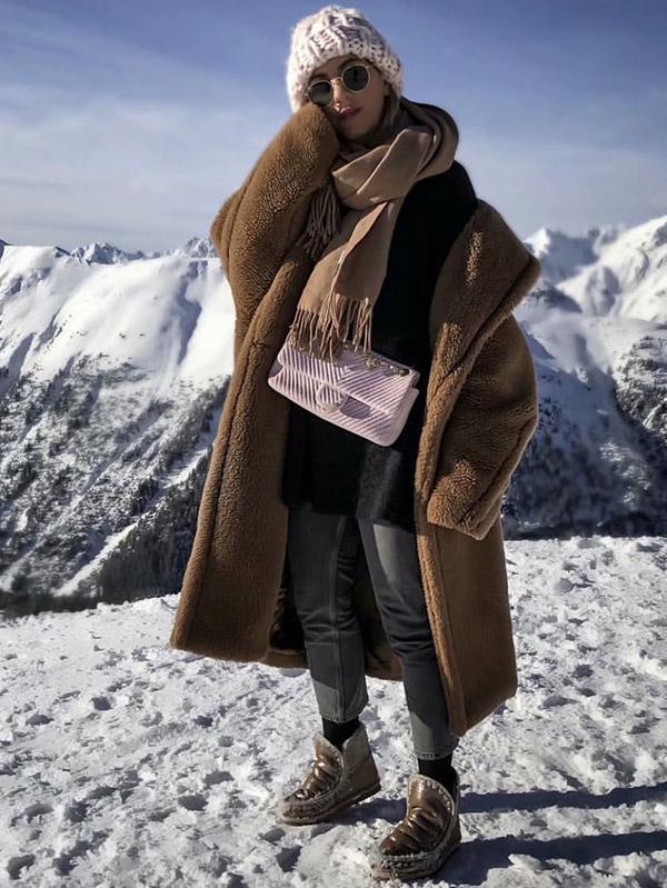 Loose Solid Lapel Fuzzy Coat