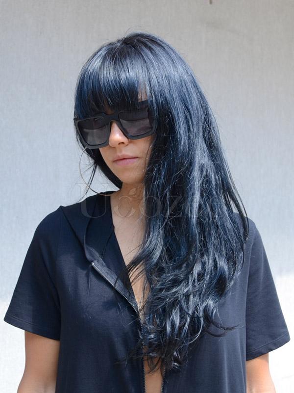 Loose Black Zipper Short Sleeves Jumpsuits