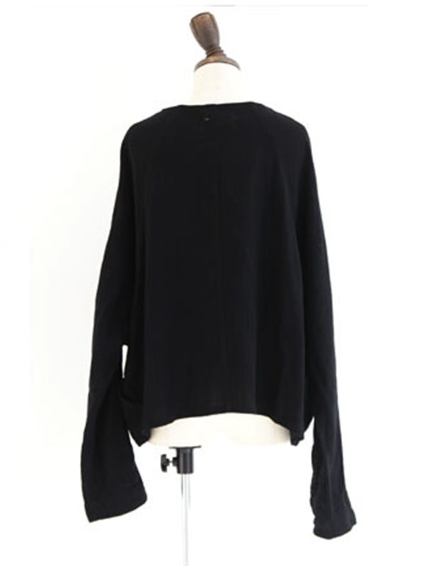 Casual Loose Solid Color Buttoned Lapel Collar Long Sleeves Outwear