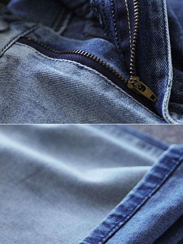 Casual Gradient Wide Leg Jean Pants