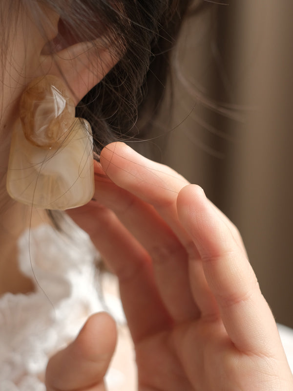 Original Chic Geometric Resin Earrings