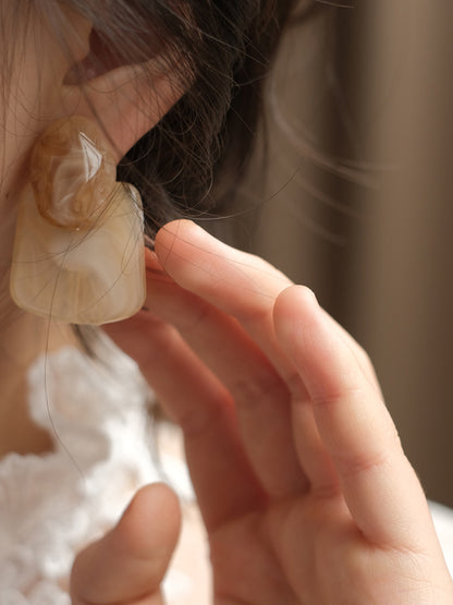Original Chic Geometric Resin Earrings