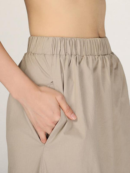 Casual Cropped Culotte