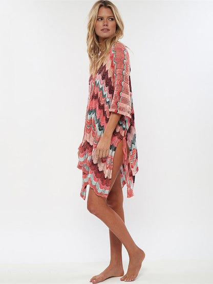 Knitted Hollow Bikini Cover-ups Swimwear