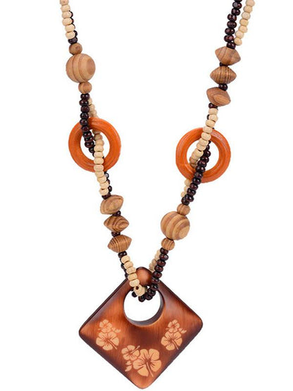 Wood Plum Blossoms Pendant Accessories