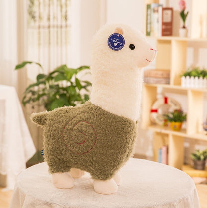 hot selling lovely alpacas plush toys cute alpacas dolls sleeping pillow Birthday present Children's day gift
