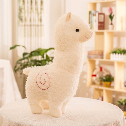 hot selling lovely alpacas plush toys cute alpacas dolls sleeping pillow Birthday present Children's day gift