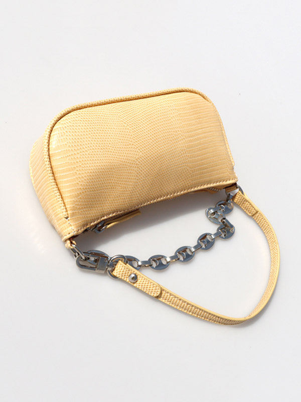 Casual Solid Chain Simpel Shoulder Bag