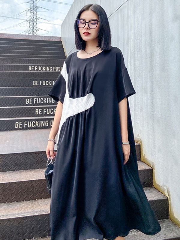 Original Split-Joint Elasticity Waist Dress
