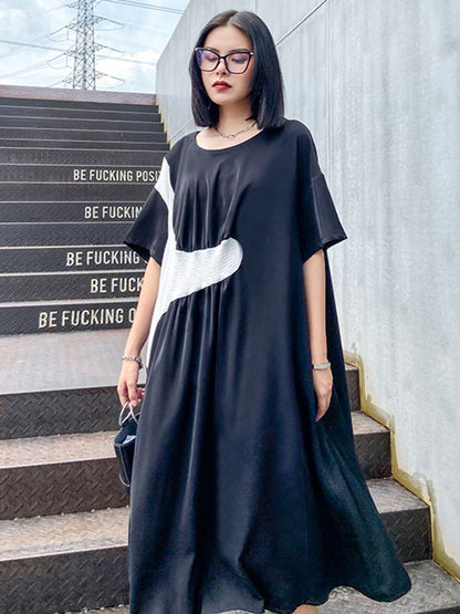 Original Split-Joint Elasticity Waist Dress