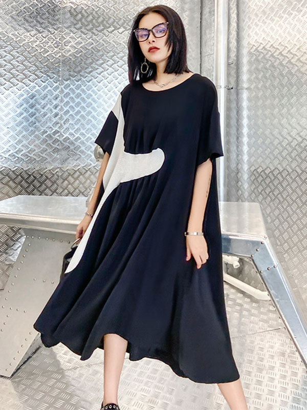 Original Split-Joint Elasticity Waist Dress