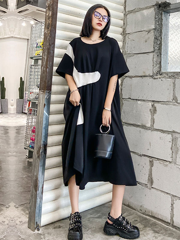 Original Split-Joint Elasticity Waist Dress