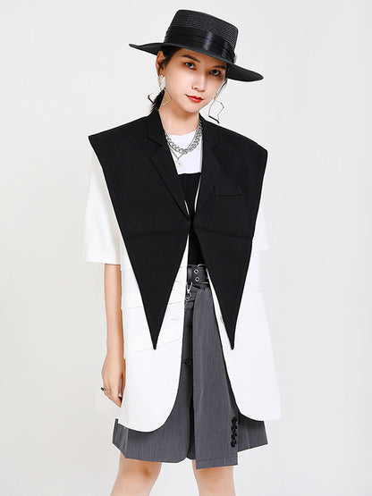 Original Irregularity Short Sleeve Jackets