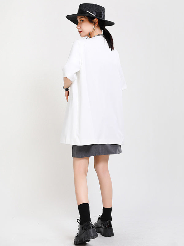 Original Irregularity Short Sleeve Jackets