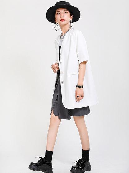 Original Irregularity Short Sleeve Jackets