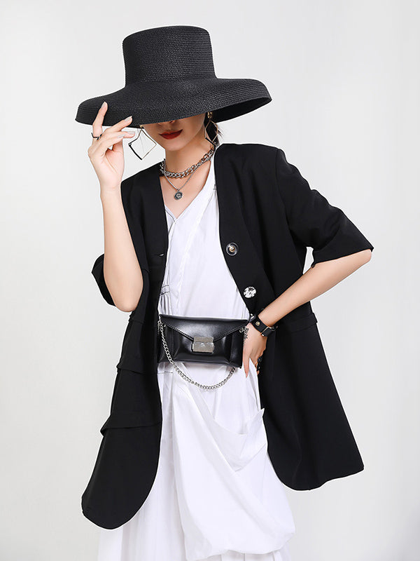 Original Irregularity Short Sleeve Jackets