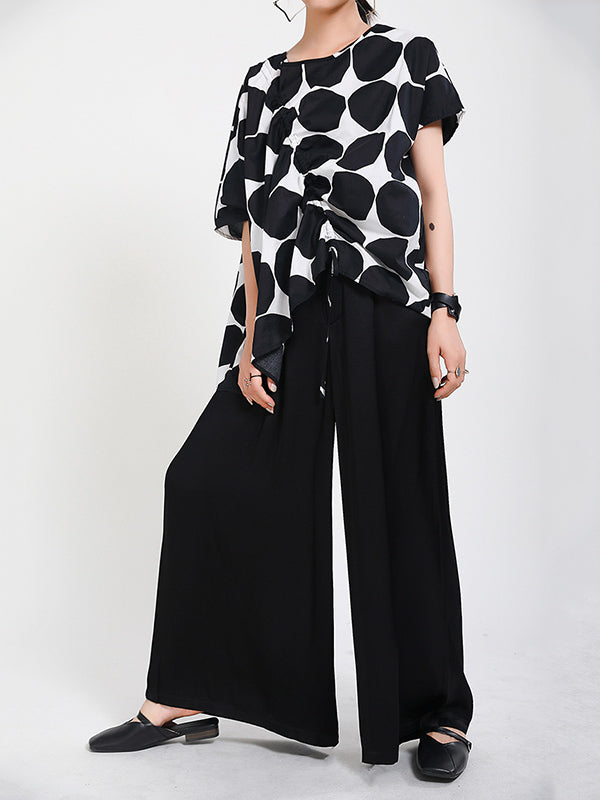 Original Empire Elasticity Wide Leg Pants