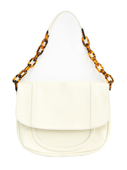 Artistic Retro Chain Solid Shoulder Bag
