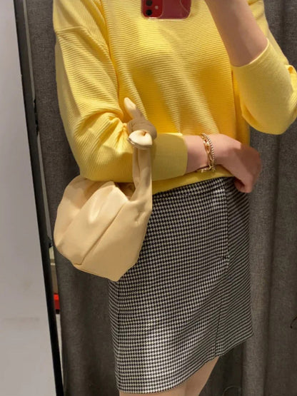 Original Solid Fold Clouds Bag
