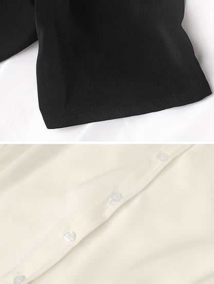 Original Lapel Irregularity Blouses&Shirts Tops