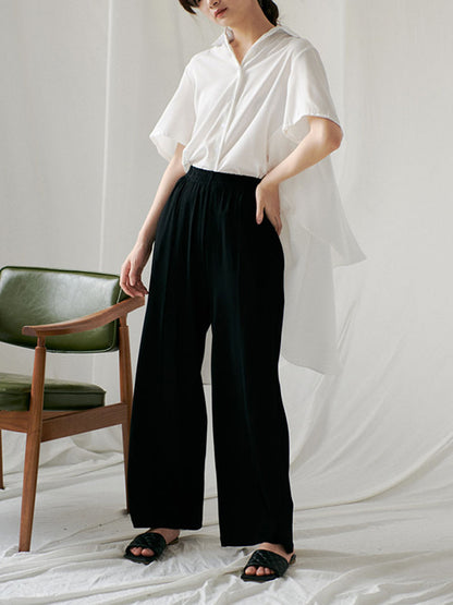 Original Lapel Irregularity Blouses&Shirts Tops