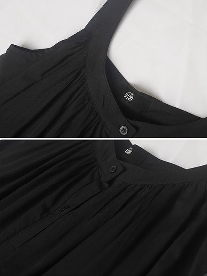 Original Solid Empire Elasticity Wide Leg Jumpsuits