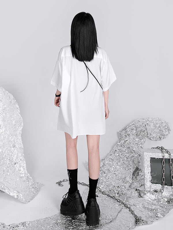 Original Butterfly Embroidery Shirt Blouse Tops