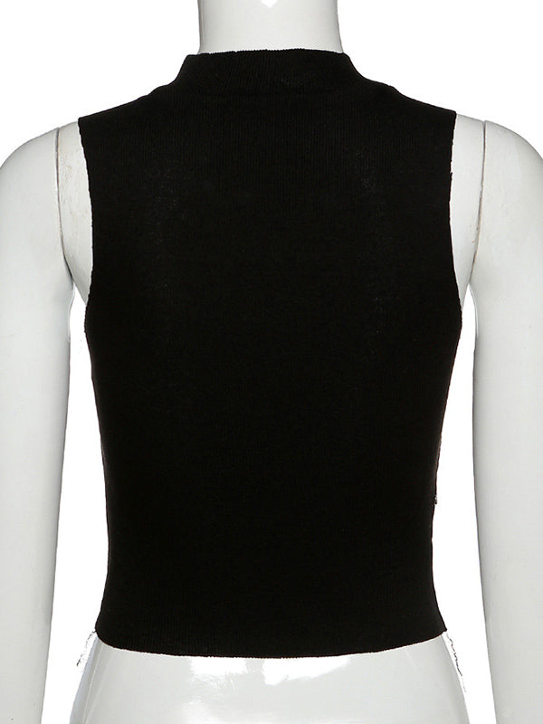 Wrap Split-Joint Exposed Navel Tanks