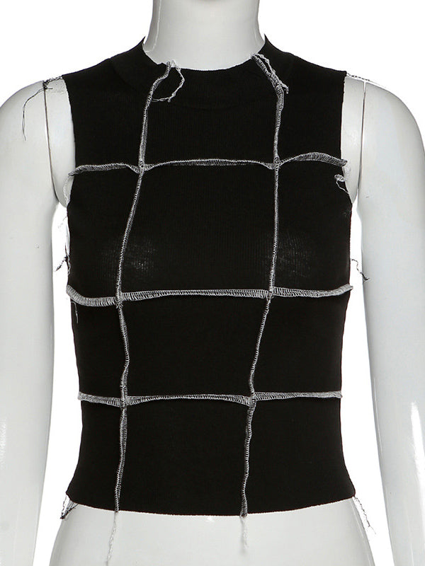 Wrap Split-Joint Exposed Navel Tanks