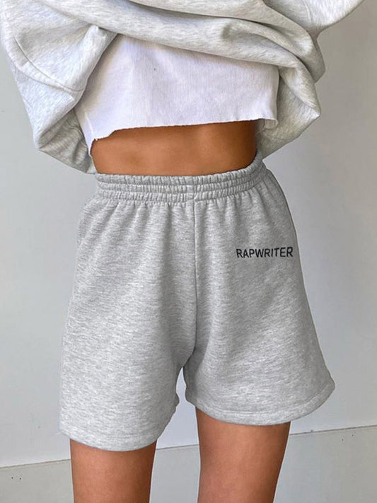 Casual Loose Solid Color Shorts