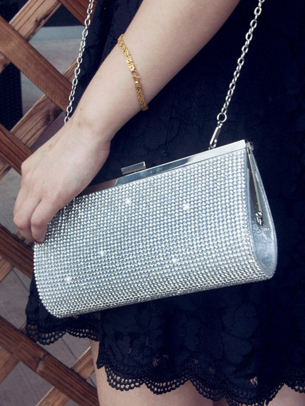 Fashion Shiny Chain Shoulder Bag