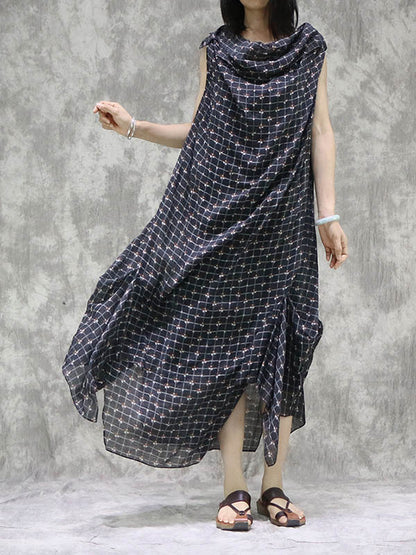 Two Pieces Artistic Retro Irregular Dress
