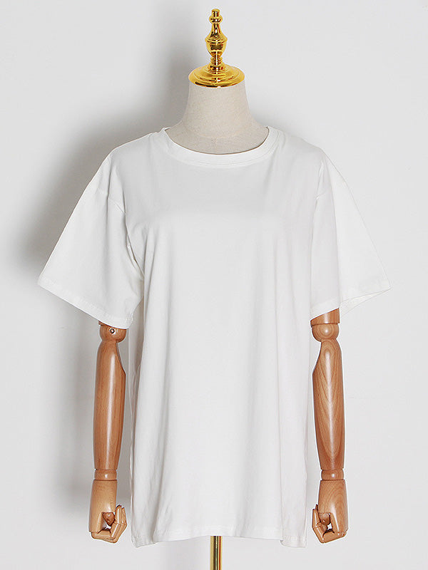 Original Solid T-Shirts Tops