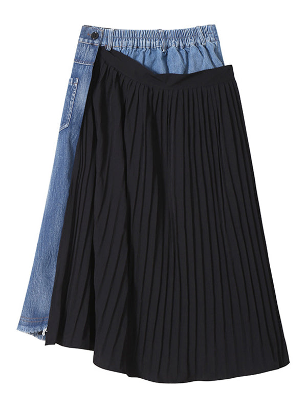 Original Empire Split-Joint Skirt