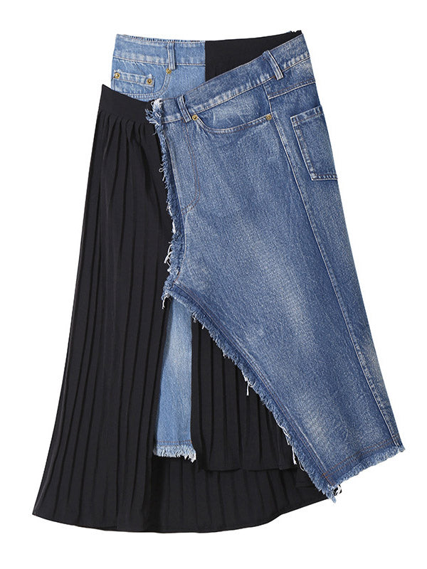 Original Empire Split-Joint Skirt