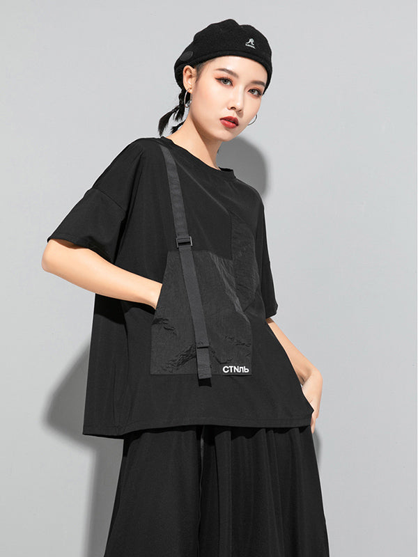 Original Split-Joint Printed T-Shirts Tops