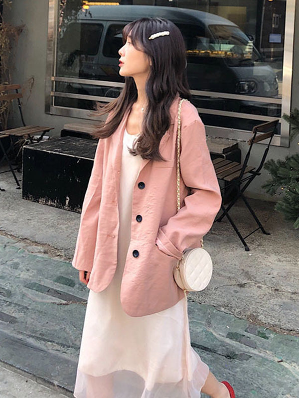 Simple Single Shoulder Solid Chain Bag