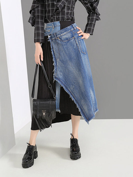 Original Empire Split-Joint Skirt